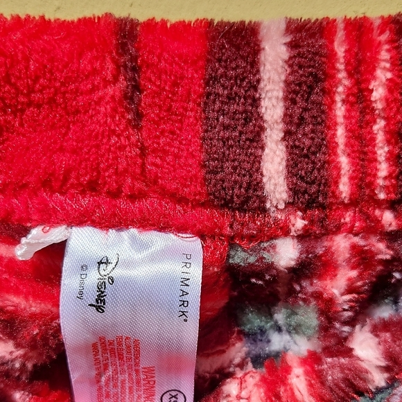 Disney Christmas  Red Fleece Pajama Set for Women - Picture 4 of 8